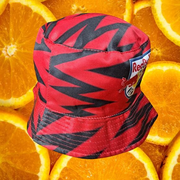 New York Red Bull Red-Black‎ Bucket Soccer Hat - Picture 4 of 5
